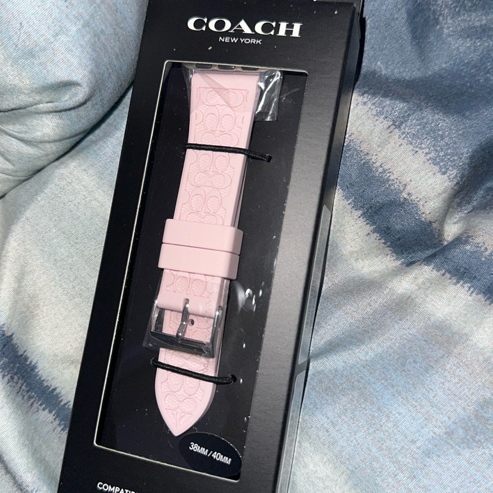 Pink Apple Watch band
